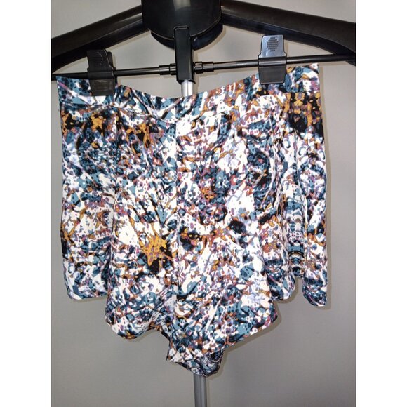 Forever 21 Juniors White Blue Flowy Shorts Size XS - Picture 2 of 5
